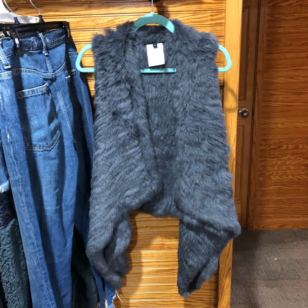 Jocelyn REAL FUR vest